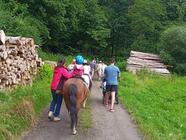 Jízda na sulce za poníkem