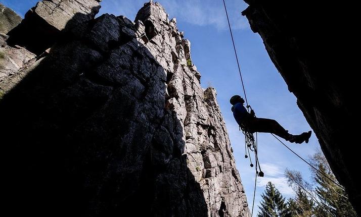 Pískovcové lezení v Lužických horách - vhodné pro začátečníky