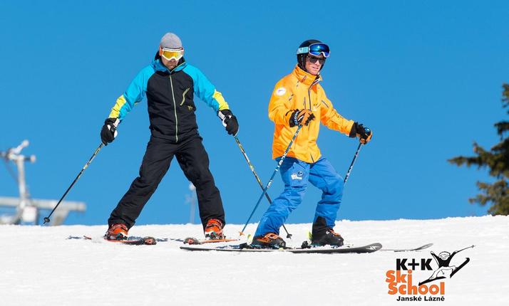 Celodenní privátní výuka lyžování