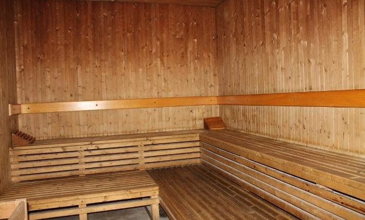 Sauna ve sportovním areálu Sedlčany