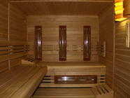 Privátní sauna s vířivkou