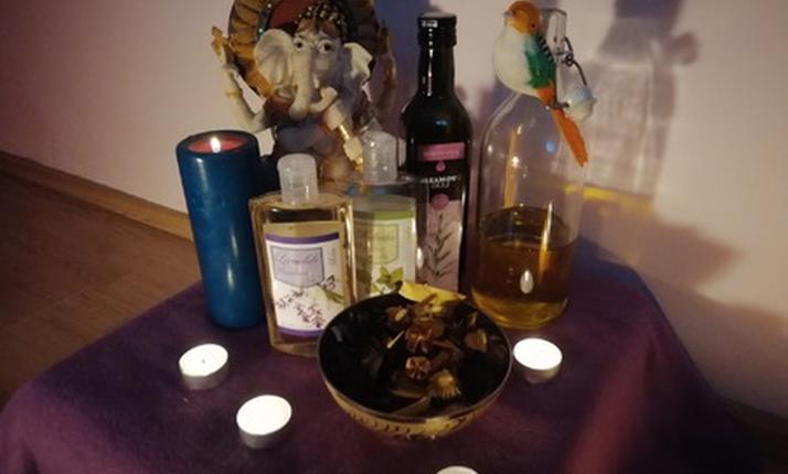 Relaxační AROMA masáž