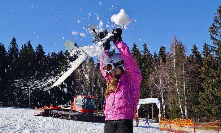 Půjčení snowboardu pro děti