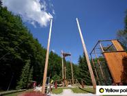 Obří houpačka v Adventure parku Špindlerův Mlýn - seskočte z výšky 17m