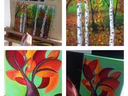 Jednodenní kurz malování akrylem