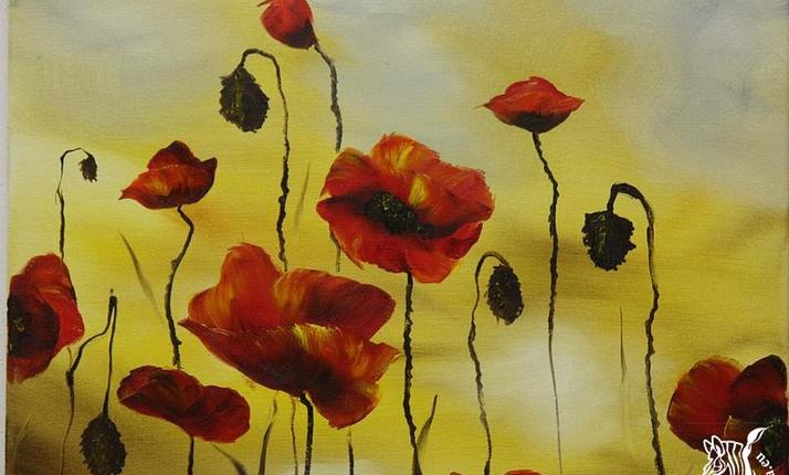 Kurz olejomalby technikou Boba Rosse nebo Garyho Jenkinse