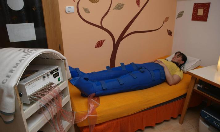 Přístrojová lymfodrenáž ve Studiu Afrodite