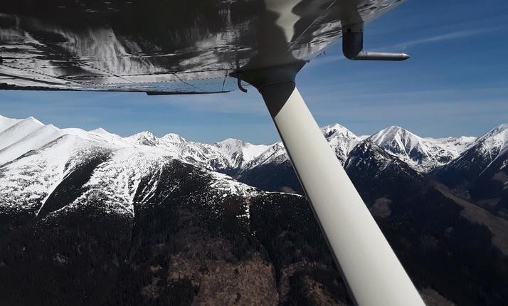 Okružní let do TATER a zpět