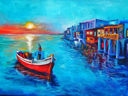 Malujeme akrylem na plátno - online kurz