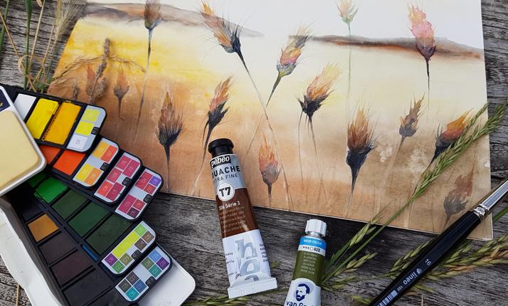 Tajemství akvarelové barvy - online kurz