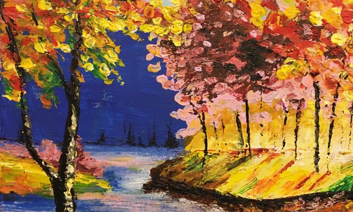 Kurz malování v angličtině - Art course in English