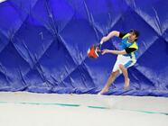 Beach volejbal v Beach Tenis Kapitol - kurty v kryté hale