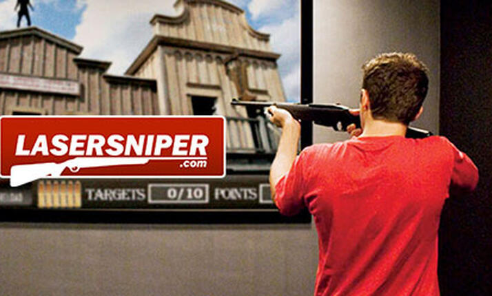 Laser sniper - laserová střelnice na Bowlingu Smíchov