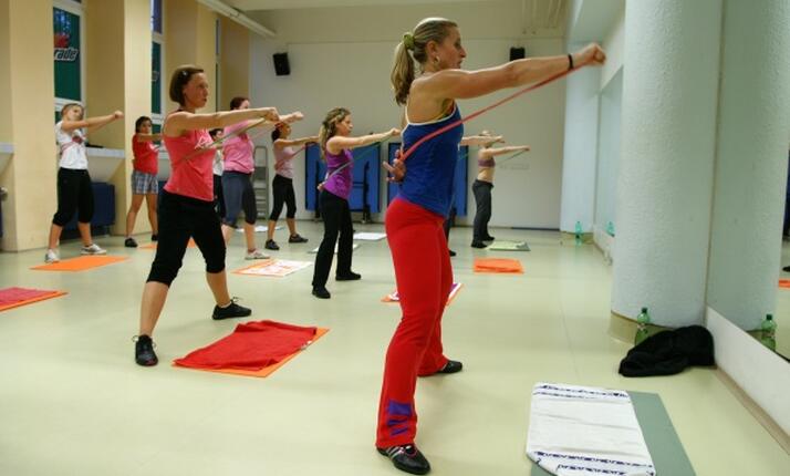 Skupinové lekce ve Sportcentru Evropská