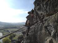 Via Ferrata - lezení pro všechny po Pastýřské stěně v Děčíně