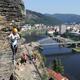 Via Ferrata - lezení pro všechny po Pastýřské stěně v Děčíně