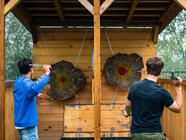 Hod sekerou - zasaďte tvrdou ránu