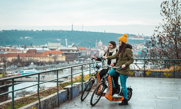 Privátní 1,5 hodinová projížďka - elektrický skútr