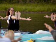 Paddleboard jóga - online jóga, která Vás bude bavit