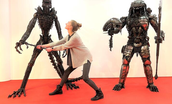 Galerie ocelových figurín Praha - více než 100 úžasných soch