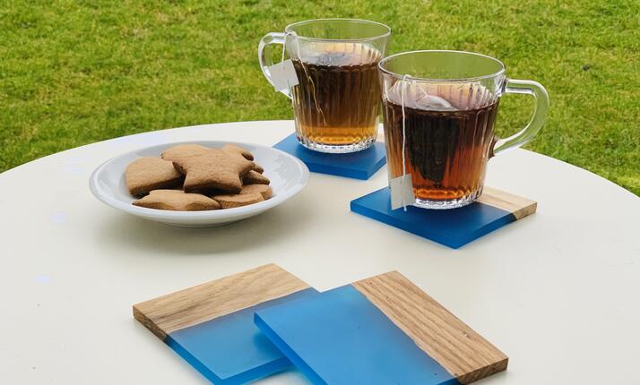 Výroba podtácků - 6 originálních kousků na Váš stůl