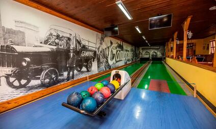 Bowling v Penzionu Myslivna Lednice - aktivní odpočinek