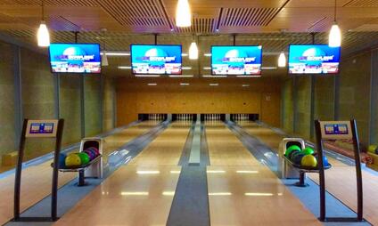 Bowling ve Sportcentru Litomyšl - 4 bowlingové dráhy