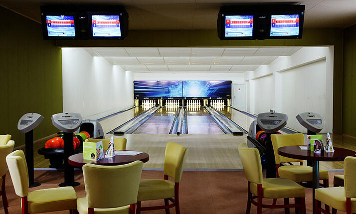 Bowling v Centru Modrá Věž v Boskovicích - 4 dráhy