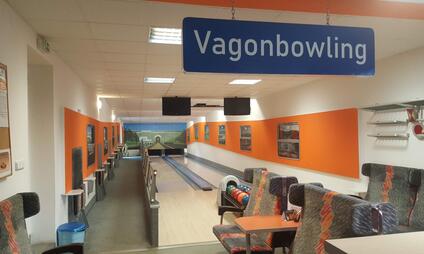 Vagón Bowling Vír - 2 bowlingové dráhy