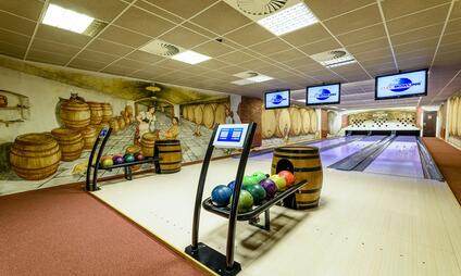 Bowling v Hotelu Purkmistr v Plzni - 3 bowlingové dráhy