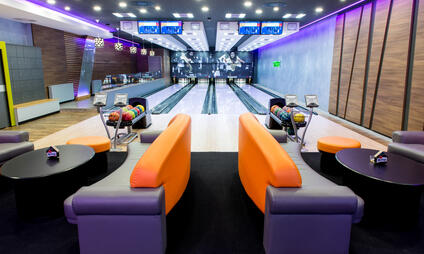 Bowling v Hotelu Zlatá Hvězda Vimperk - 2 bowlingové dráhy