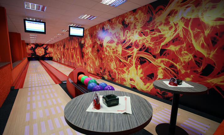 Bowling Svíčka v Táboru - 2 profesionální bowlingové dráhy