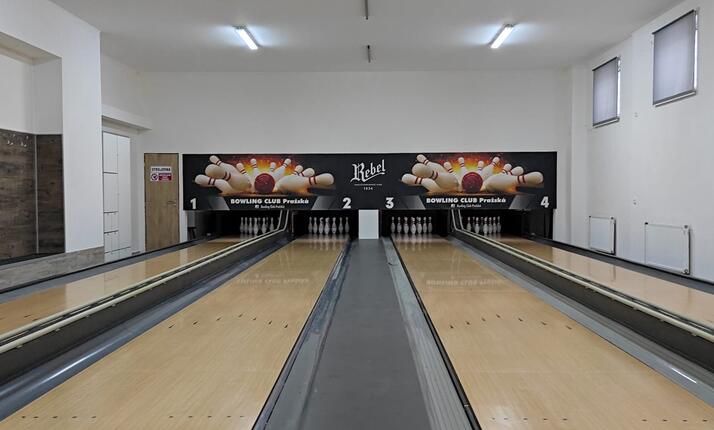Bowling Club Havlíčkův Brod - 4 profesionální bowlingové dráhy