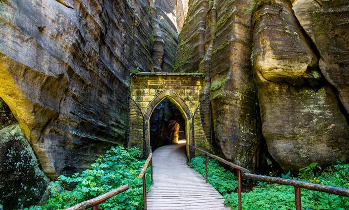 Skalní město Adršpach – největší skalní město v České republice