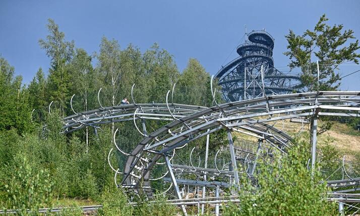 Mamutí horská dráha Dolní Morava - nejdelší bobová dráha v ČR