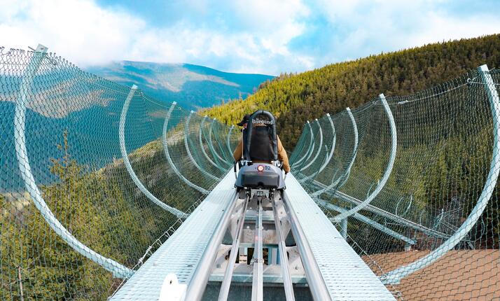 Bobová dráha U Slona Dolní Morava - užijte si pořádnou jízdu