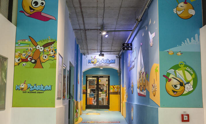 Hopsárium Děčín - největší kryté hřiště v severních Čechách