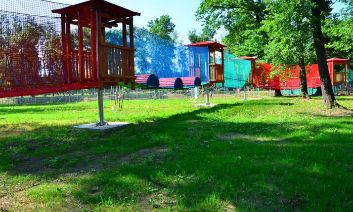 Lanové centrum Lanáček Otrokovice - u nás si užijí všechny děti