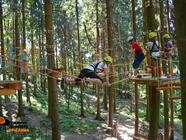 Lanové bludiště Opičárna Ostravice Sepetná - v srdci Beskyd