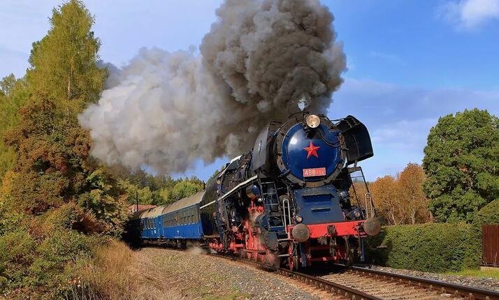 Muzeum Českých drah Lužná u Rakovníka - největší žel. muzeum