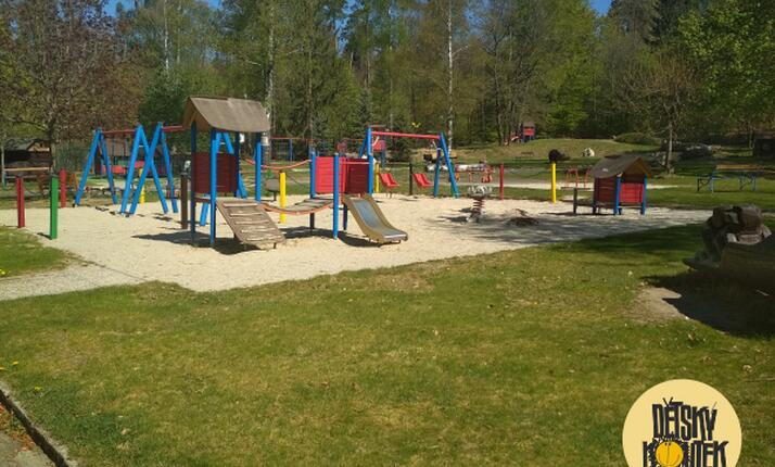 Dětský koutek v Lidových sadech Liberec - ideální dětské vyžití