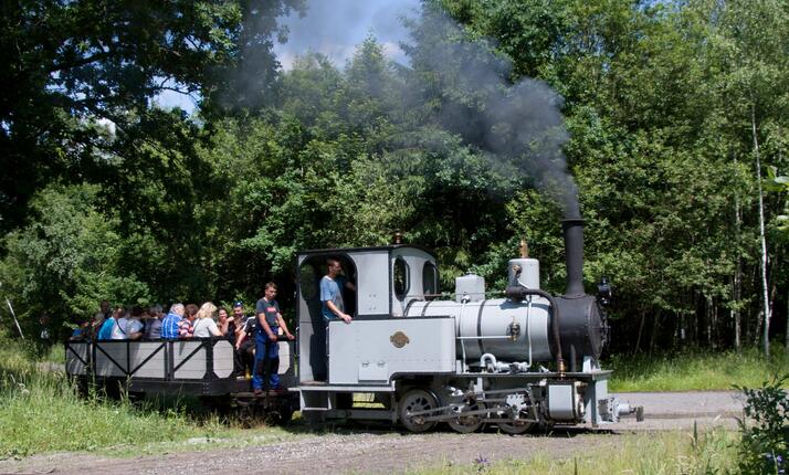 Muzejní úzkorozchodná dráha Kateřina Františkovy Lázně