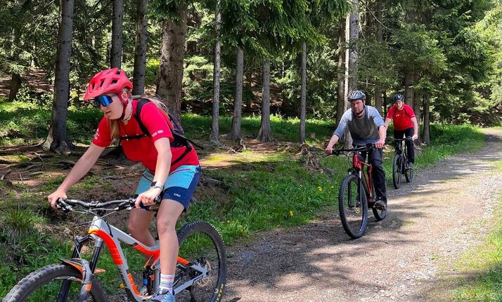 MTB cyklo túry pro pokročilé - trénink jízdy v trailech