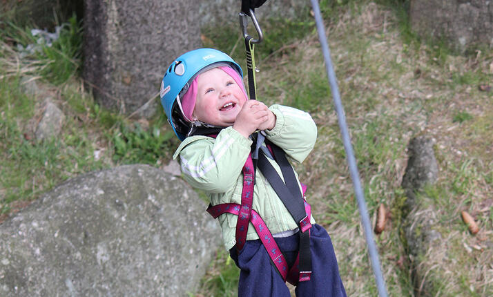 Lanový park Bedřichov - Malý okruh - pro děti od 3 let