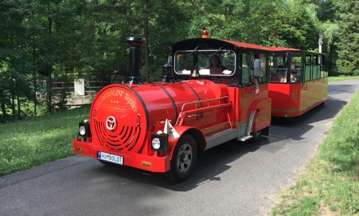 Turistický vláček Humbodlt Teplice - dobrodružná jízda