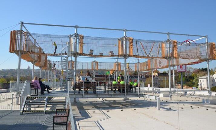 Lanový park Teplice - největší lanový park v Ústeckém kraji