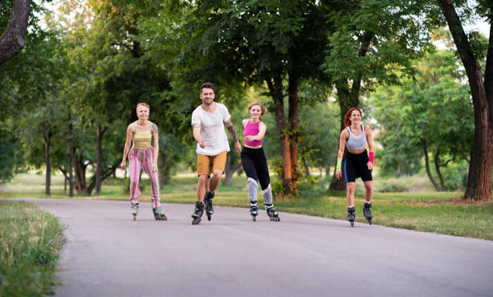 Půjčovna in-line bruslí Fossa.cz Olomouc - velikosti 37 - 45 EU