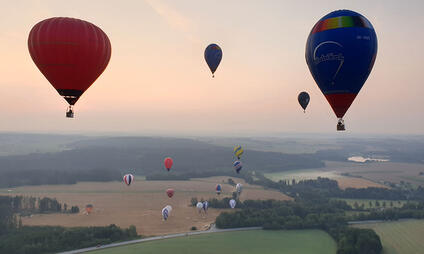 Vyhlídkové lety balónem Fly ballon Brno - luxus v oblacích
