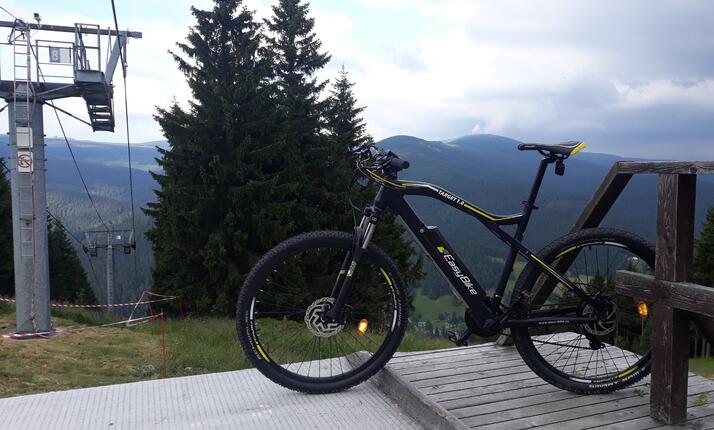 Půjčovna elektrokol ve Sport Hotelu Mumlava Harrachov