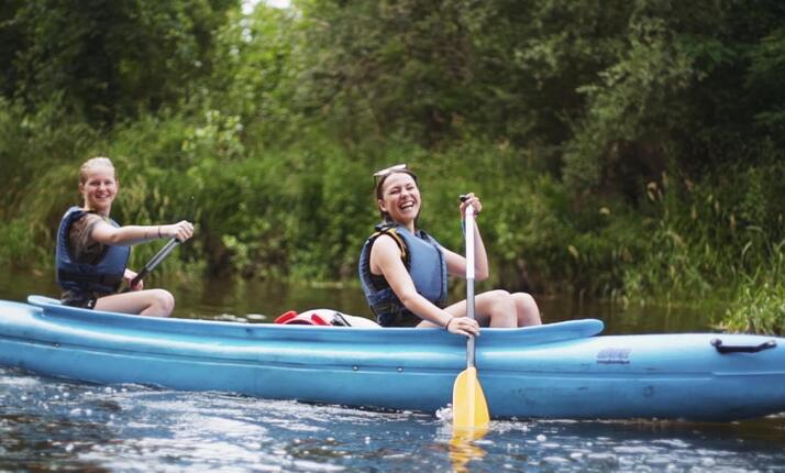 Půjčovna kánoí v Restauraci u Kerama Žízníkov